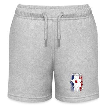 Centre val de Loire - Short de jogging enfant bio Stanley/Stella - gris chiné - Devant