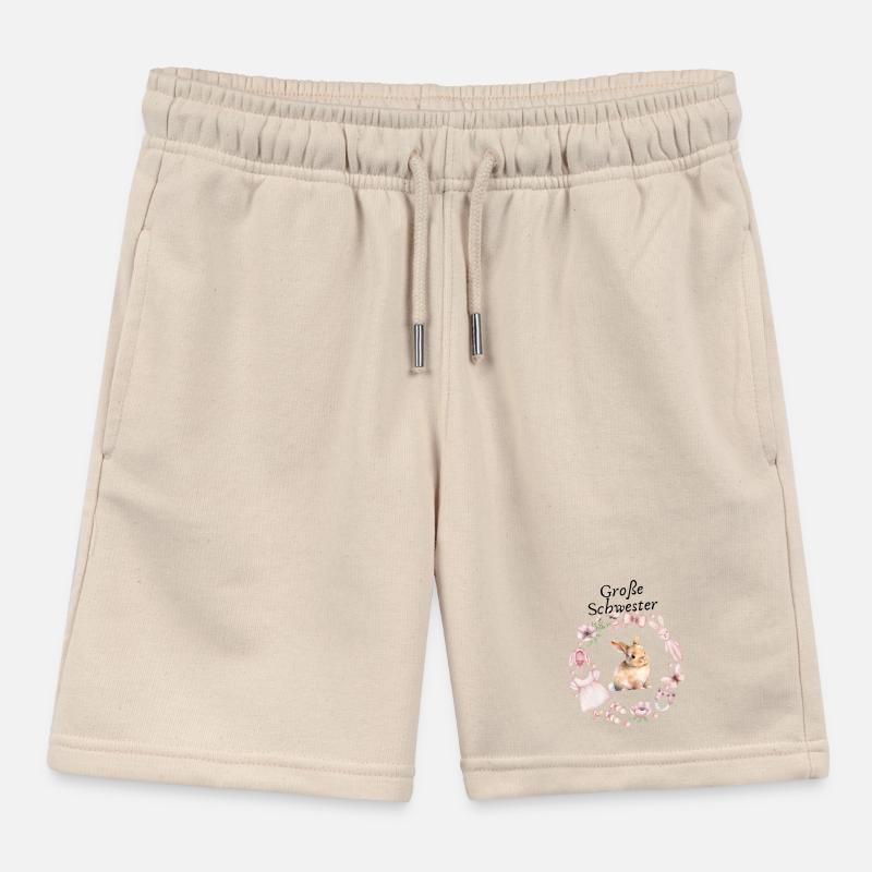 Große Schwester Kinder Organic Joggingshorts Mini Bolter von Stanley/Stella
