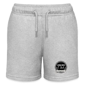 Lieblingsort Helgoland - Kinder Organic Joggingshorts Mini Bolter von Stanley/Stella - Grau meliert - Vorne
