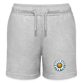Daisy - Kids Organic Sweat Shorts by Stanley/Stella - heather grey - Front