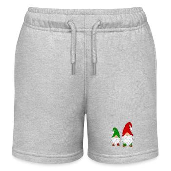 lustige Wichtel - Kinder Organic Joggingshorts Mini Bolter von Stanley/Stella - Grau meliert - Vorne