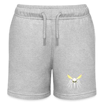 Moustique, Moustique, Insecte, Mal - Short de jogging enfant bio Stanley/Stella - gris chiné - Devant