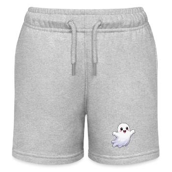 geist-comic-fun - Kinder Organic Joggingshorts Mini Bolter von Stanley/Stella - Grau meliert - Vorne
