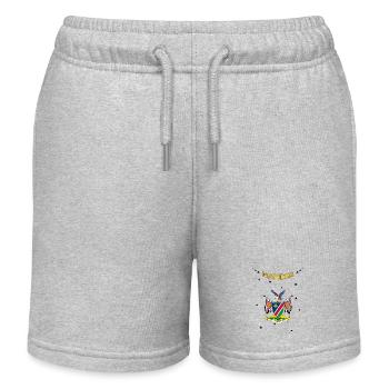 Namibia - Kinder Organic Joggingshorts Mini Bolter von Stanley/Stella - Grau meliert - Vorne
