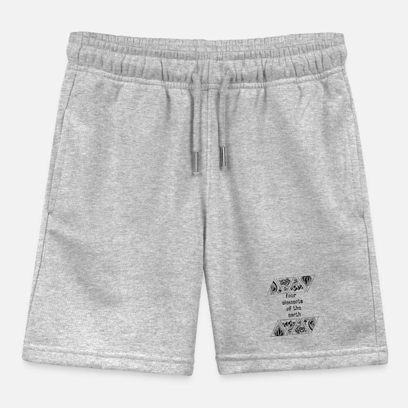 4 Elemente der Erde Kinder Organic Joggingshorts Mini Bolter von Stanley/Stella