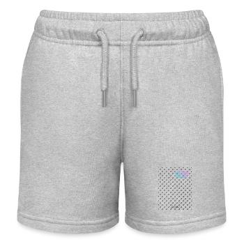 Bitcoin - Kinder Organic Joggingshorts Mini Bolter von Stanley/Stella - Grau meliert - Vorne