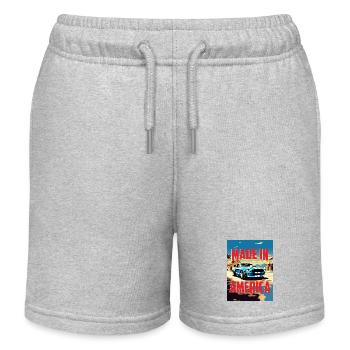 COBRA FABRIQUÉ EN AMÉRIQUE - Short de jogging enfant bio Stanley/Stella - gris chiné - Devant