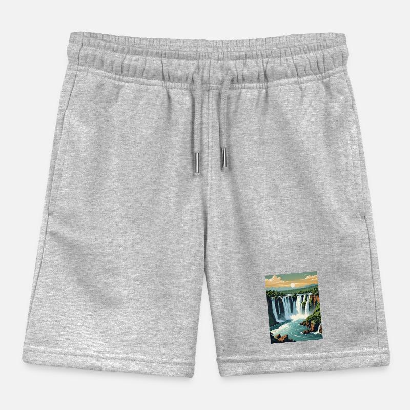 70A2C5AF 9BAB 4644 9A66 C6FEDE7EF56D Short de jogging enfant bio Stanley/Stella