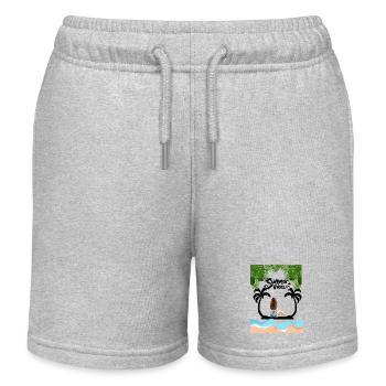 Summer - Kids Organic Sweat Shorts by Stanley/Stella - heather grey - Front