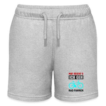J’en ai assez du vélo - Short de jogging enfant bio Stanley/Stella - gris chiné - Devant