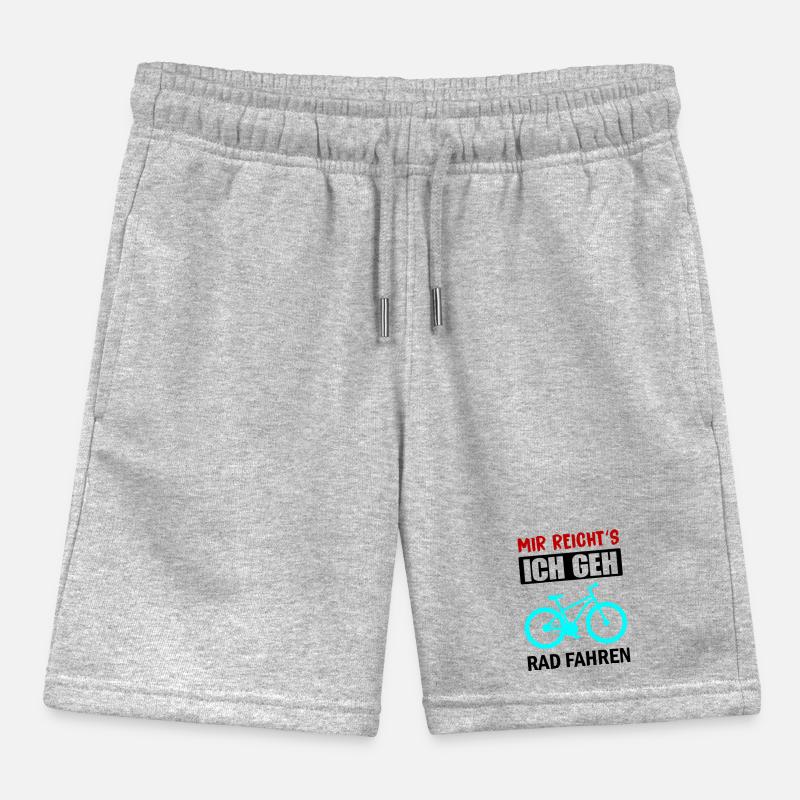 I've had enough cycling Kids Organic Sweat Shorts by Stanley/Stella