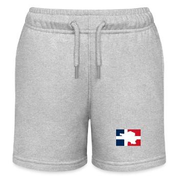 Vive la Sarre - Kinder Organic Joggingshorts Mini Bolter von Stanley/Stella - Grau meliert - Vorne