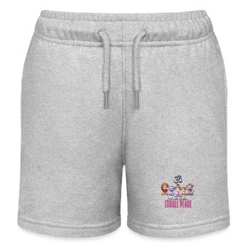 Escouade de méditation - Short de jogging enfant bio Stanley/Stella - gris chiné - Devant