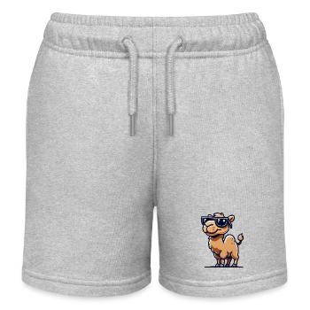 Lunettes de soleil Camel Comic - Short de jogging enfant bio Stanley/Stella - gris chiné - Devant