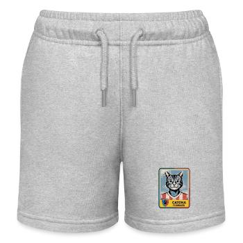 The Legend - Kids Organic Sweat Shorts by Stanley/Stella - heather grey - Front