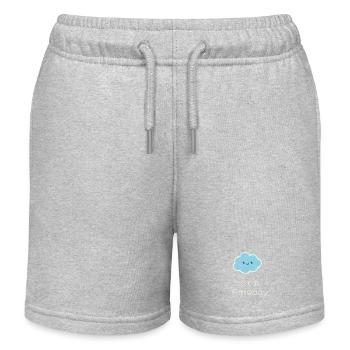 Today its fineday - Kinder Organic Joggingshorts Mini Bolter von Stanley/Stella - Grau meliert - Vorne