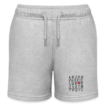 ILU - Kids Organic Sweat Shorts by Stanley/Stella - heather grey - Front