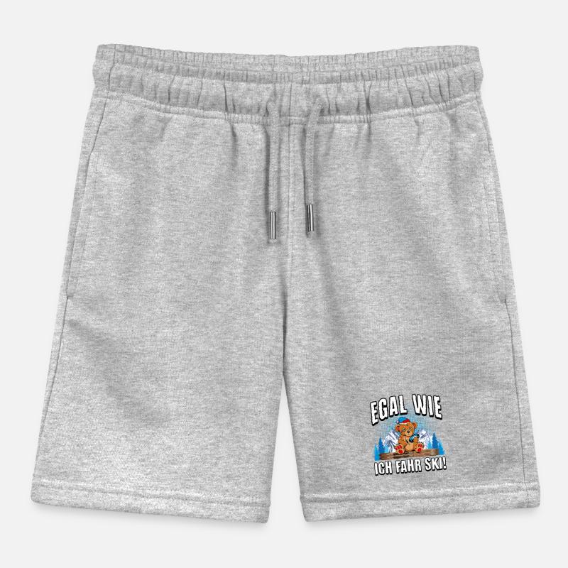 Peu importe comment je roule à ski en peau Short de jogging enfant bio Stanley/Stella