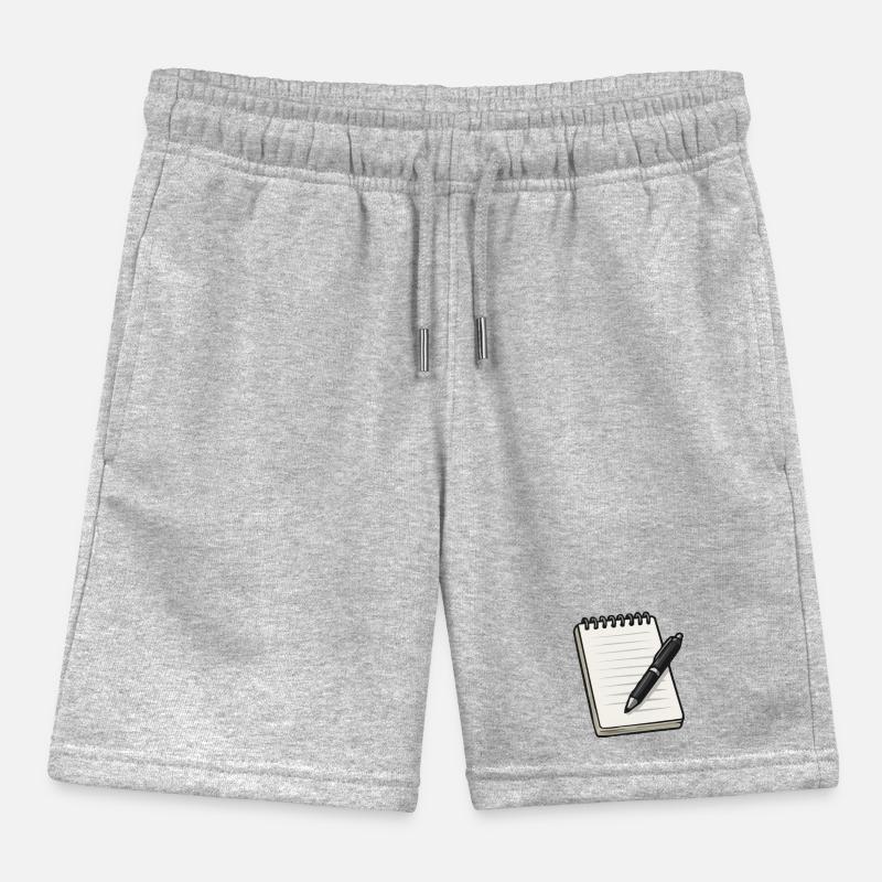 Notebook Kids Organic Sweat Shorts by Stanley/Stella