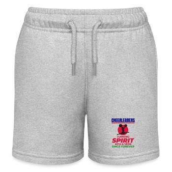 Pom-pom girl Cheerleading Girl Cheering Cheer Squad - Short de jogging enfant bio Stanley/Stella - gris chiné - Devant