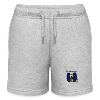 Hoffnung - Kinder Organic Joggingshorts Mini Bolter von Stanley/Stella - Grau meliert - Vorne