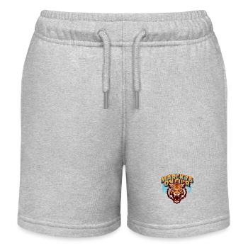 MARCK75 - Kinder Organic Joggingshorts Mini Bolter von Stanley/Stella - Grau meliert - Vorne
