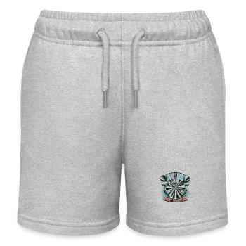 Dart - Kinder Organic Joggingshorts Mini Bolter von Stanley/Stella - Grau meliert - Vorne