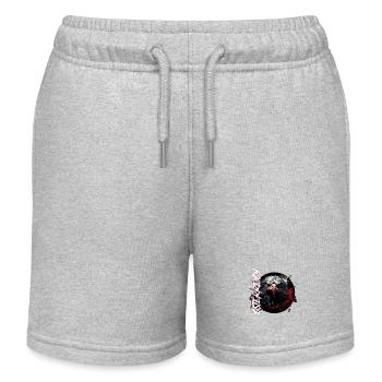 Design autrichien avec aigle pour les Autrichiens - Short de jogging enfant bio Stanley/Stella - gris chiné - Devant