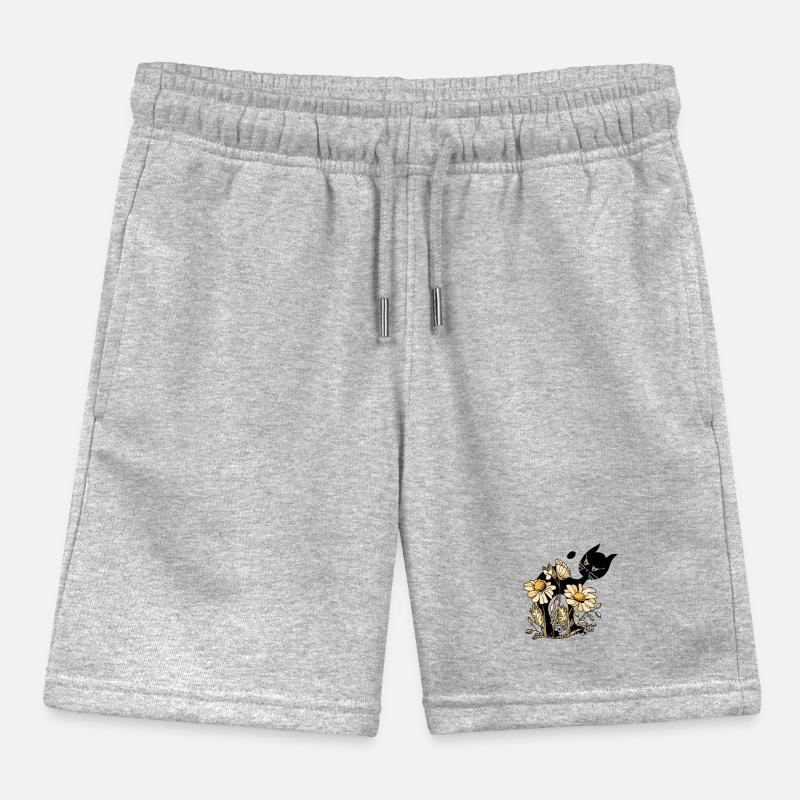 Cat Kids Organic Sweat Shorts by Stanley/Stella