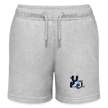 Unlimited Person Joyful - Kinder Organic Joggingshorts Mini Bolter von Stanley/Stella - Grau meliert - Vorne