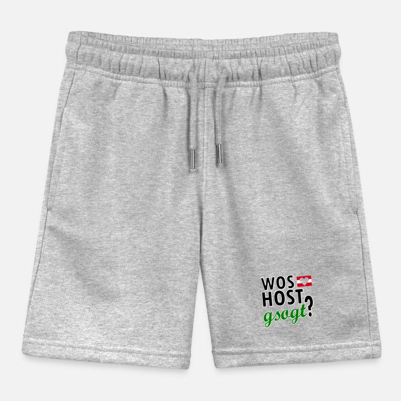 Dialecte Dialecte Autrichien Short de jogging enfant bio Stanley/Stella