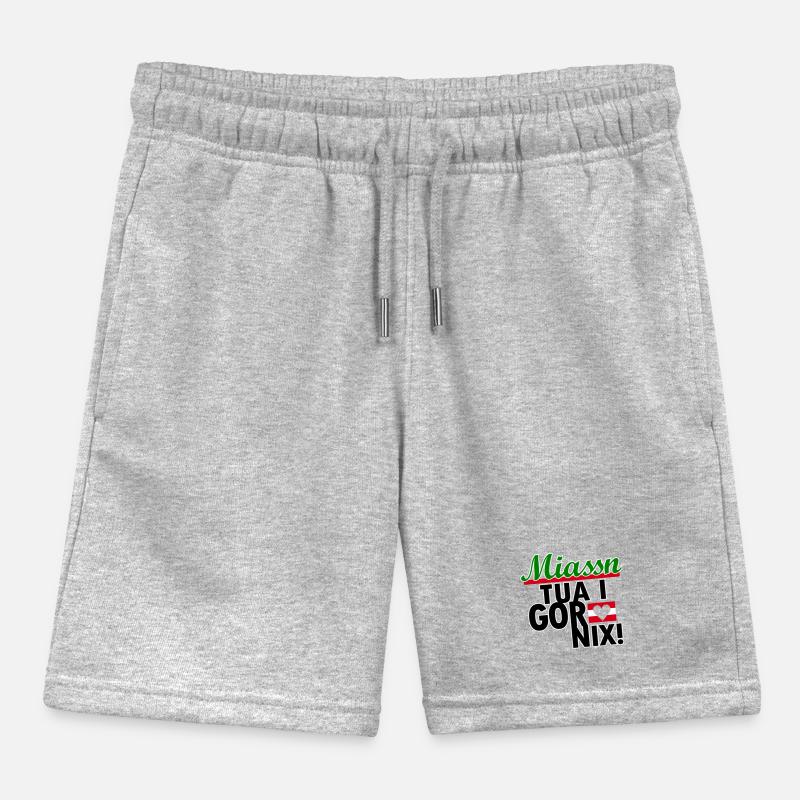 Autriche Dialecte de Styrie Short de jogging enfant bio Stanley/Stella