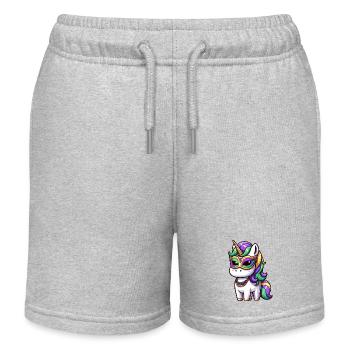 Mardi Gras Masque Carnaval Carnaval - Short de jogging enfant bio Stanley/Stella - gris chiné - Devant