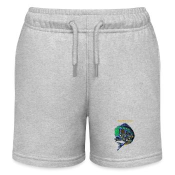Mahi-mahi travel - Short de jogging enfant bio Stanley/Stella - gris chiné - Devant