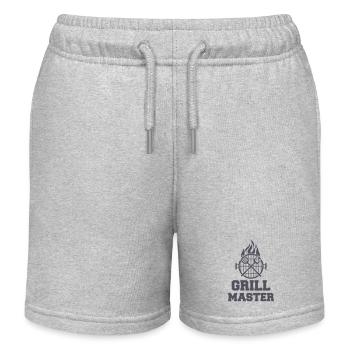 Grill Master BBQ - Short de jogging enfant bio Stanley/Stella - gris chiné - Devant