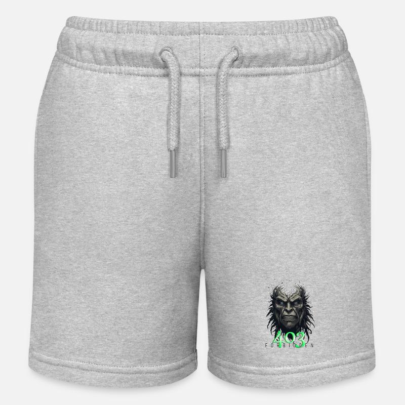 Fehlercode 403 - Forbidden - Kinder Organic Joggingshorts Mini Bolter von Stanley/Stella - Grau meliert