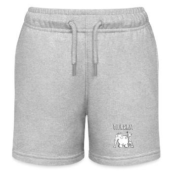 Funny Veterinarian I Veterinary Medicine I Vetmed Gift - Kids Organic Sweat Shorts by Stanley/Stella - heather grey - Front