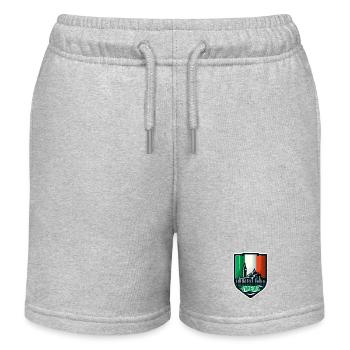 Venise magique - Short de jogging enfant bio Stanley/Stella - gris chiné - Devant