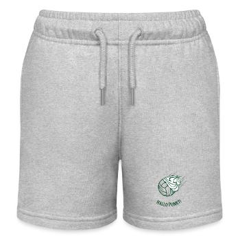 Nous accueillons notre premier point - Short de jogging enfant bio Stanley/Stella - gris chiné - Devant