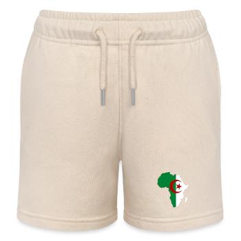 Algerien_Flagge_Afrika - Kinder Organic Joggingshorts Mini Bolter von Stanley/Stella - Natur - Vorne