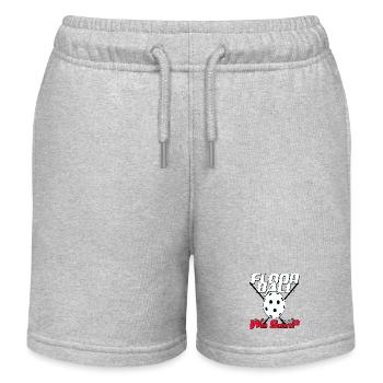 Floorball ....was sonst? - Kinder Organic Joggingshorts Mini Bolter von Stanley/Stella - Grau meliert - Vorne