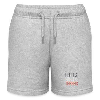 Watts Wind Tarmac - Kinder Organic Joggingshorts Mini Bolter von Stanley/Stella - Grau meliert - Vorne
