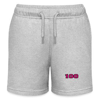 ANNIVERSARY. HAPPY BIRTHDAY. HAPPY BIRTHDAY. - Kids Organic Sweat Shorts by Stanley/Stella - heather grey - Front
