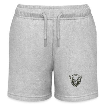Armée, Guerre, Militaire, Uniforme, Force, Soldat Camouflage - Short de jogging enfant bio Stanley/Stella - gris chiné - Devant