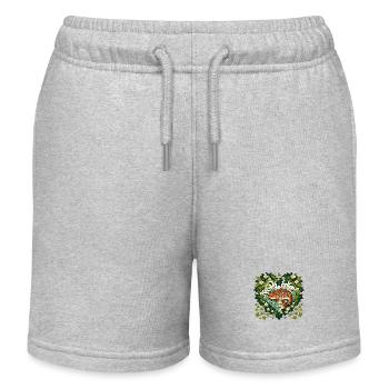 Koi - Kids Organic Sweat Shorts by Stanley/Stella - heather grey - Front
