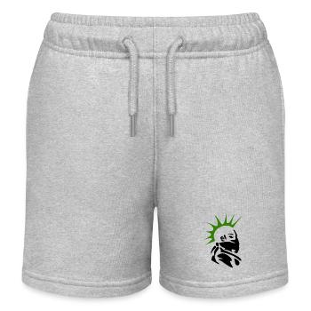 Punk - Kids Organic Sweat Shorts by Stanley/Stella - heather grey - Front
