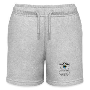 1960 - Kinder Organic Joggingshorts Mini Bolter von Stanley/Stella - Grau meliert - Vorne