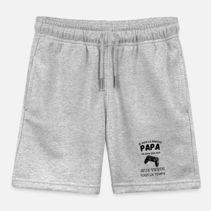 Ich bin der Beweis dafür, dass Papa nicht spielt Kinder Organic Joggingshorts Mini Bolter von Stanley/Stella