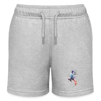 Taekwondo sport art #sport #taekwondo - Short de jogging enfant bio Stanley/Stella - gris chiné - Devant
