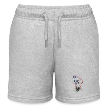 Wasserball Sport #sport #waterpolo - Kinder Organic Joggingshorts Mini Bolter von Stanley/Stella - Grau meliert - Vorne